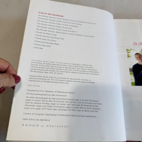 REE DRUMMOND The Pioneer Woman Cooks THE NEW FRONTIER Cookbook - Picture 6 of 9
